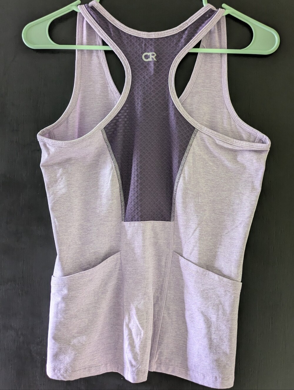 Club Ride Apparel Lavender Purple Racerback Tank - Picture 2 of 3